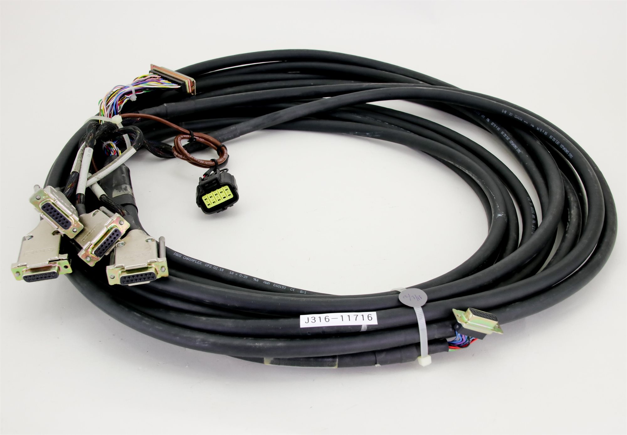 11716 APPLIED MATERIALS C/A ANALOG I/O HEAD & USER CONF., 256CM